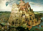 Pieter Bruegel badels torn, oil painting artist